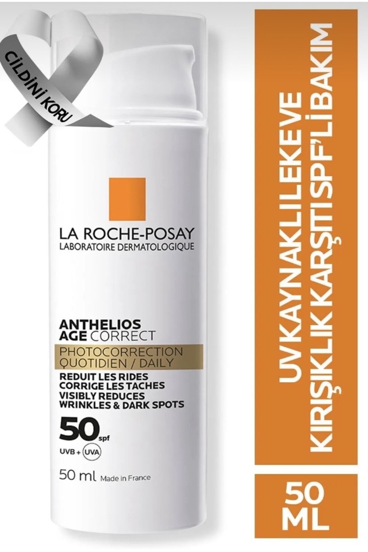 La Roche Posay UV Kaynaklı Leke Ve Kırışıklık Karşıtı Bakım Kremi Spf50+ 50ml Pinkestcosmetics