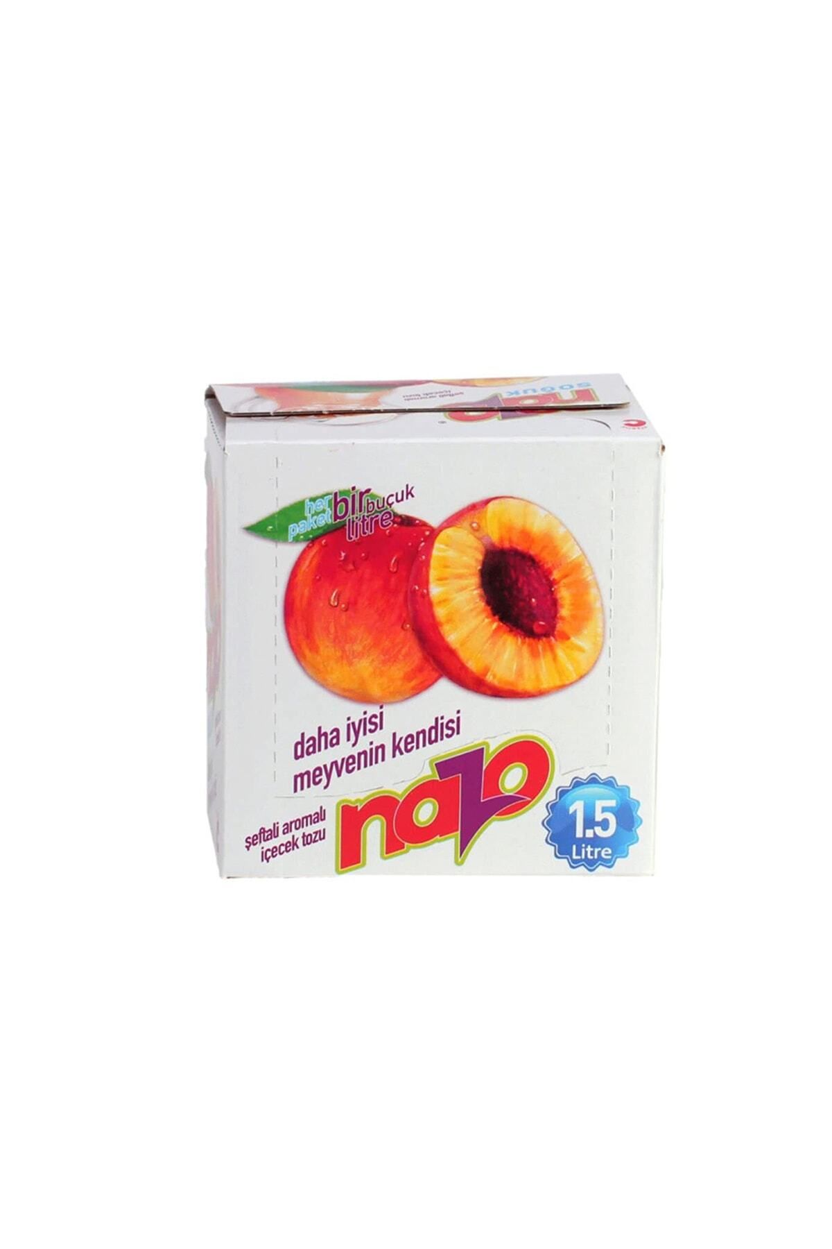 NAZO Şeftali aromalı toz içecek 9 gr x 24 adet