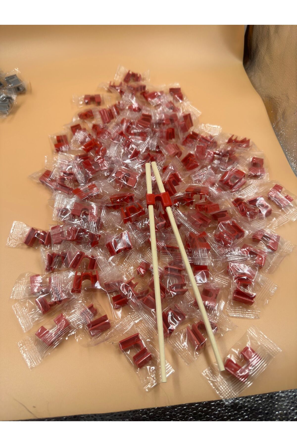 FLANKES 100 Adet Chopstick Öğretici Tutma Aparatı