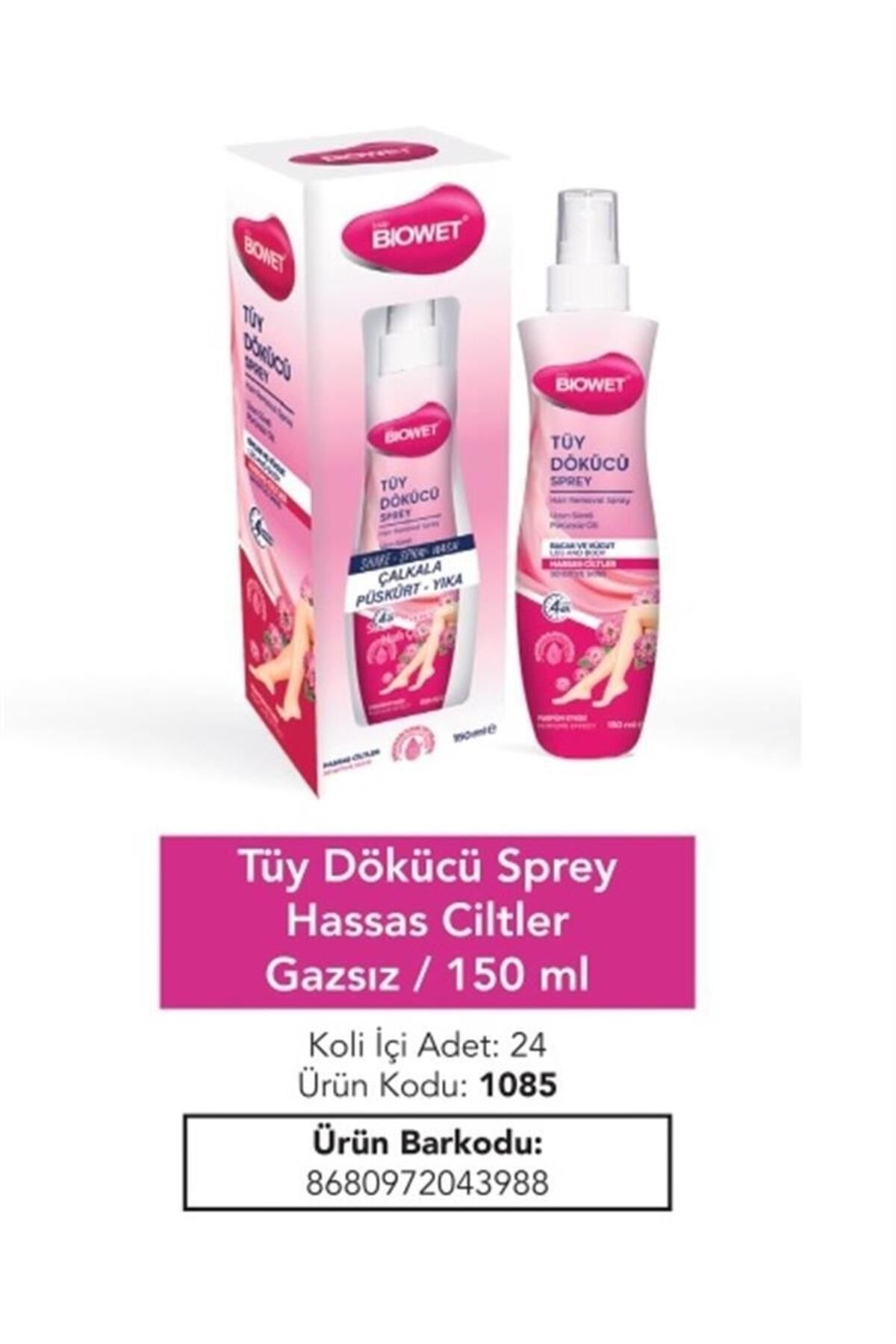 Tüy Dökücü Sprey 150ml Hassas_0