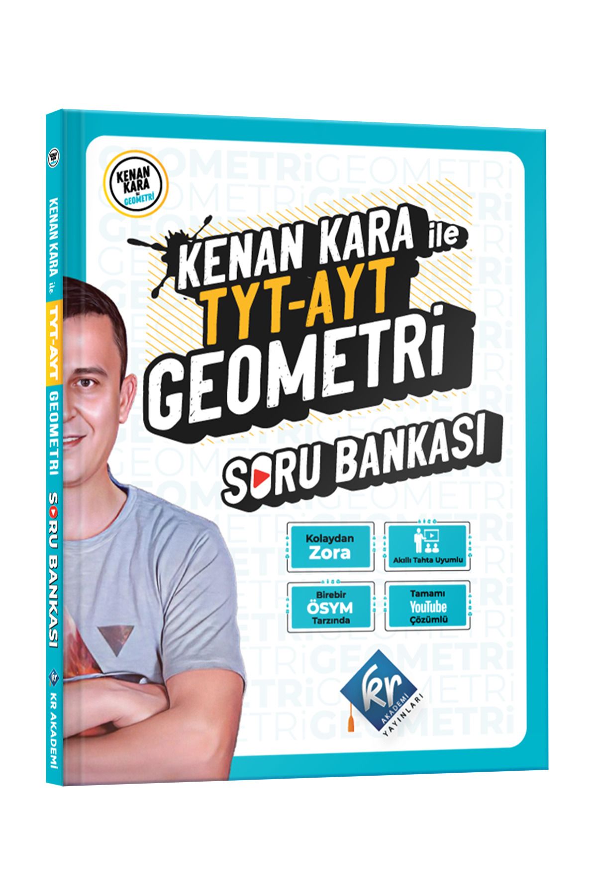KR Akademi Yayınları Kenan Kara Ile Tyt-ayt Geometri Soru Bankası