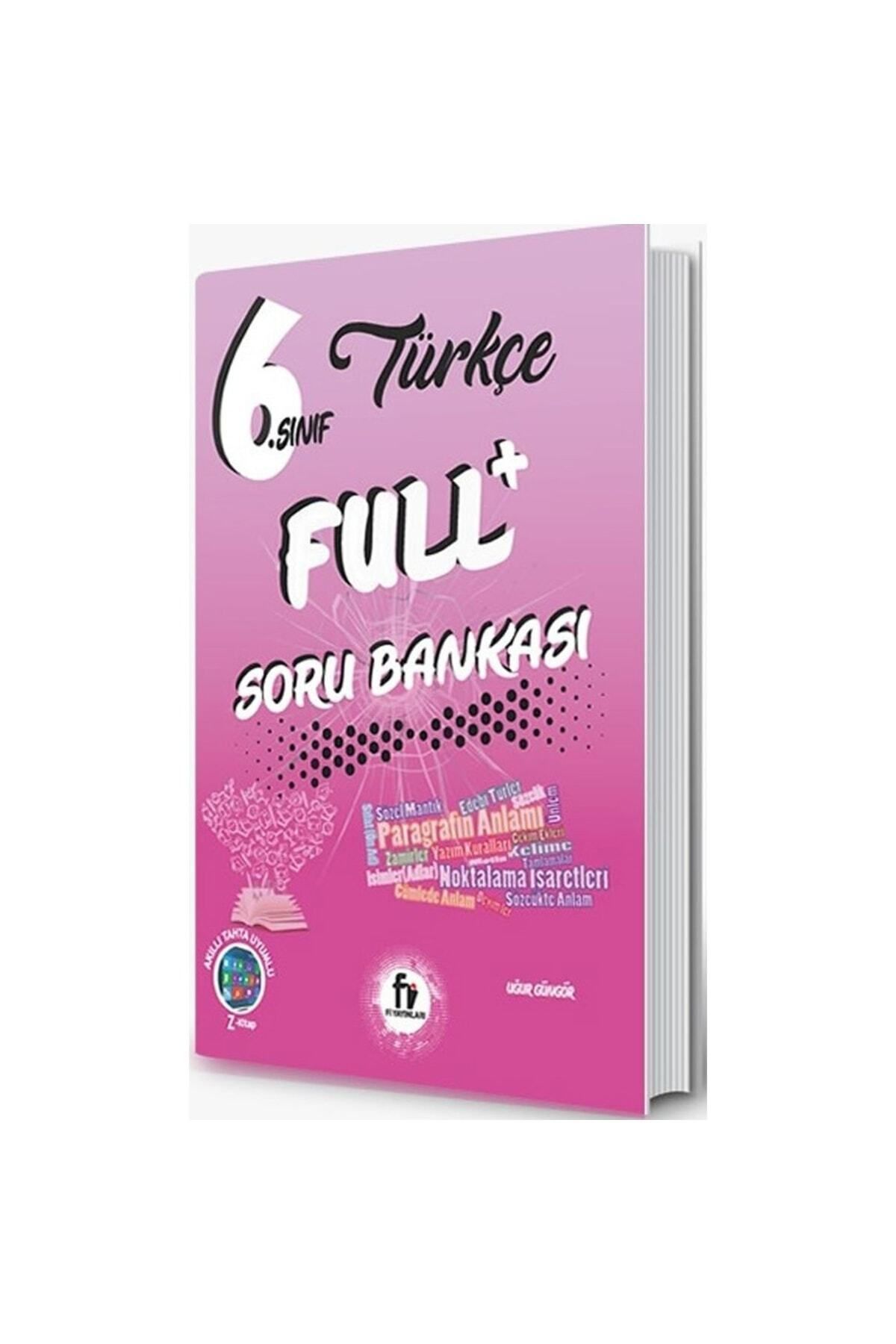 Fi Yayınları 6. Sınıf Türkçe Full Soru Bankası Son Baskı