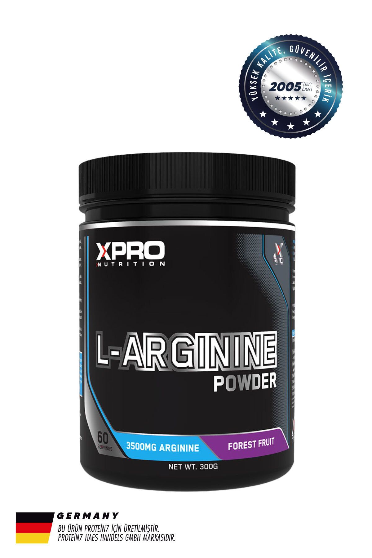 Xpro Nutrition L-arginine Powder 300gr - 60 Servis - Orman Meyveleri Aromalı