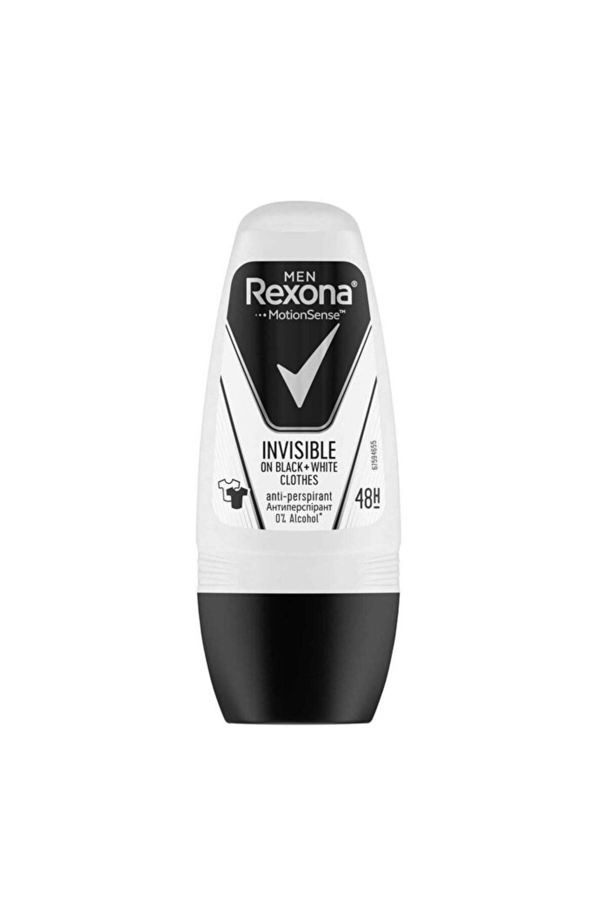Rexona Deo Roll - Invisible Black & White Men 50 ml - 50 ml