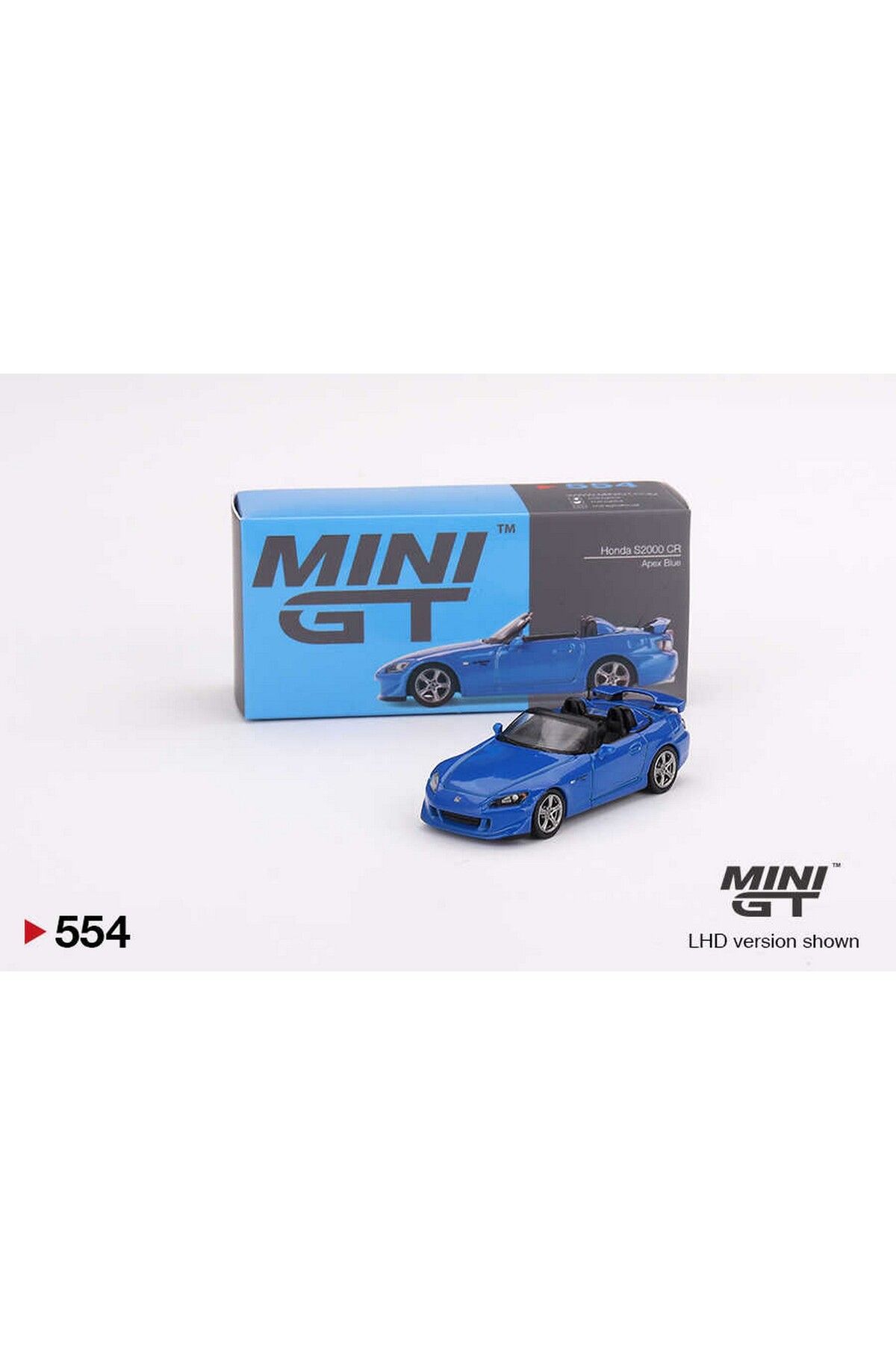 mini gt Honda S2000 (AP2) Mugen 1/64 Ölçek Mini GT Diecast Metal Model Araba