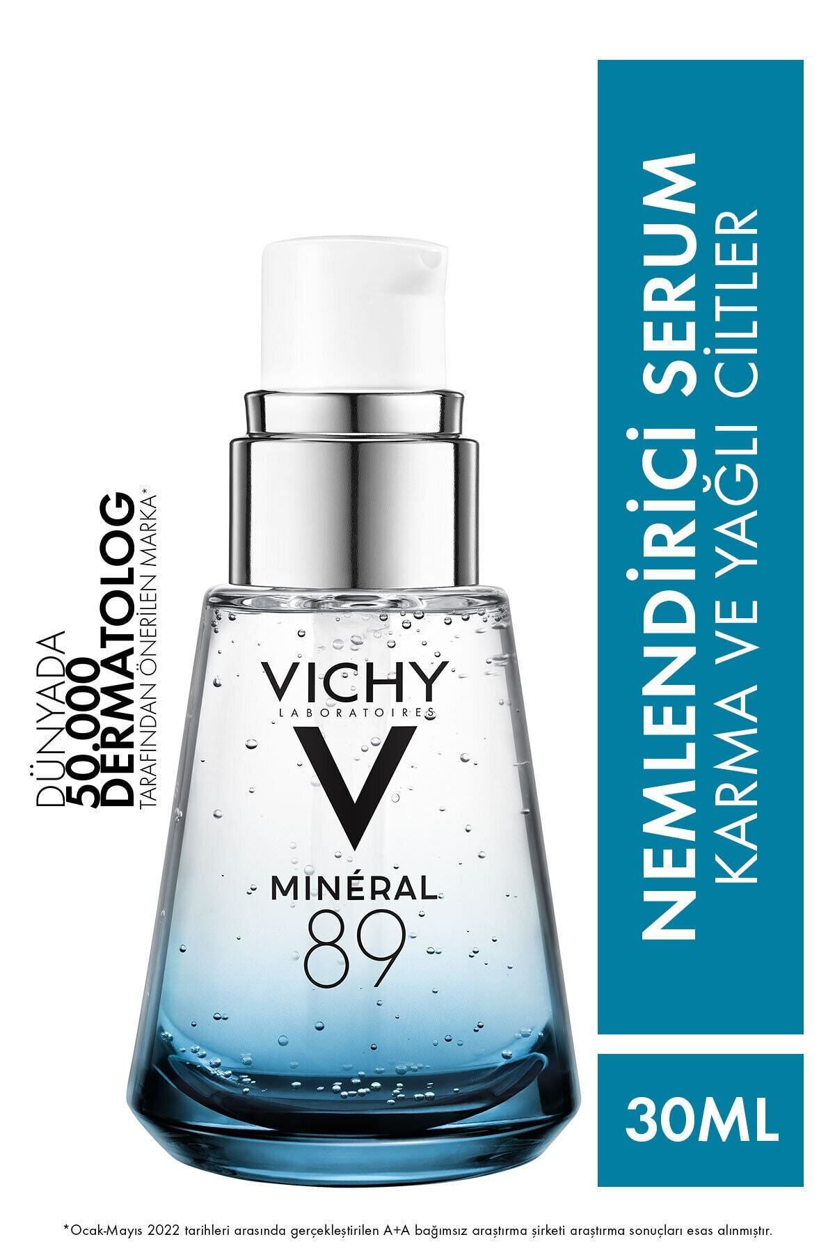 Vichy Moisturizing and Repairing Serum Containing Mineral 89 Hyaluronic Acid 30Ml PSSNS377
