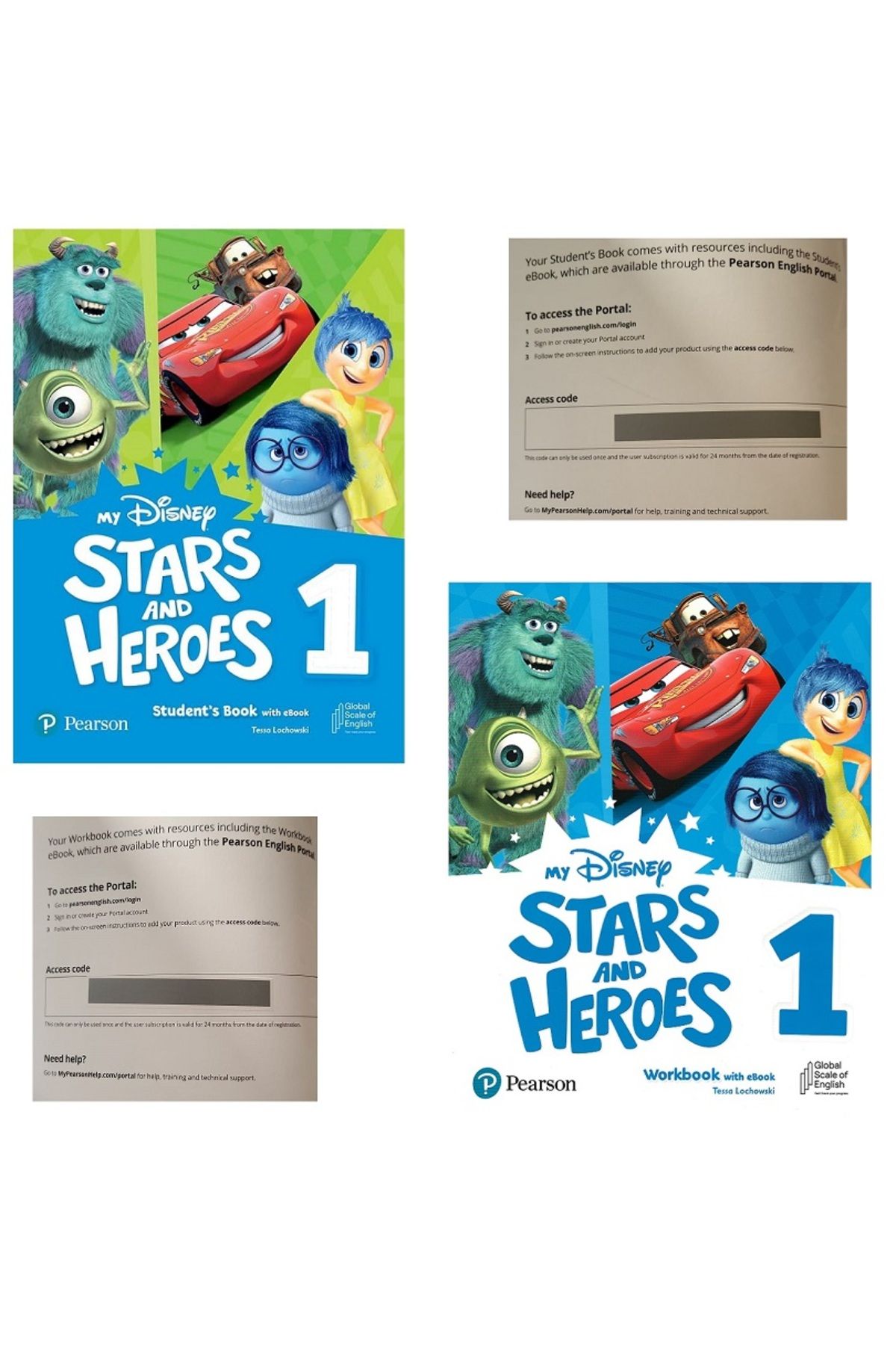 Pearson Education Yayıncılık My Disney Stars and Heroes 1 Student’s Book & Workbook with eBook