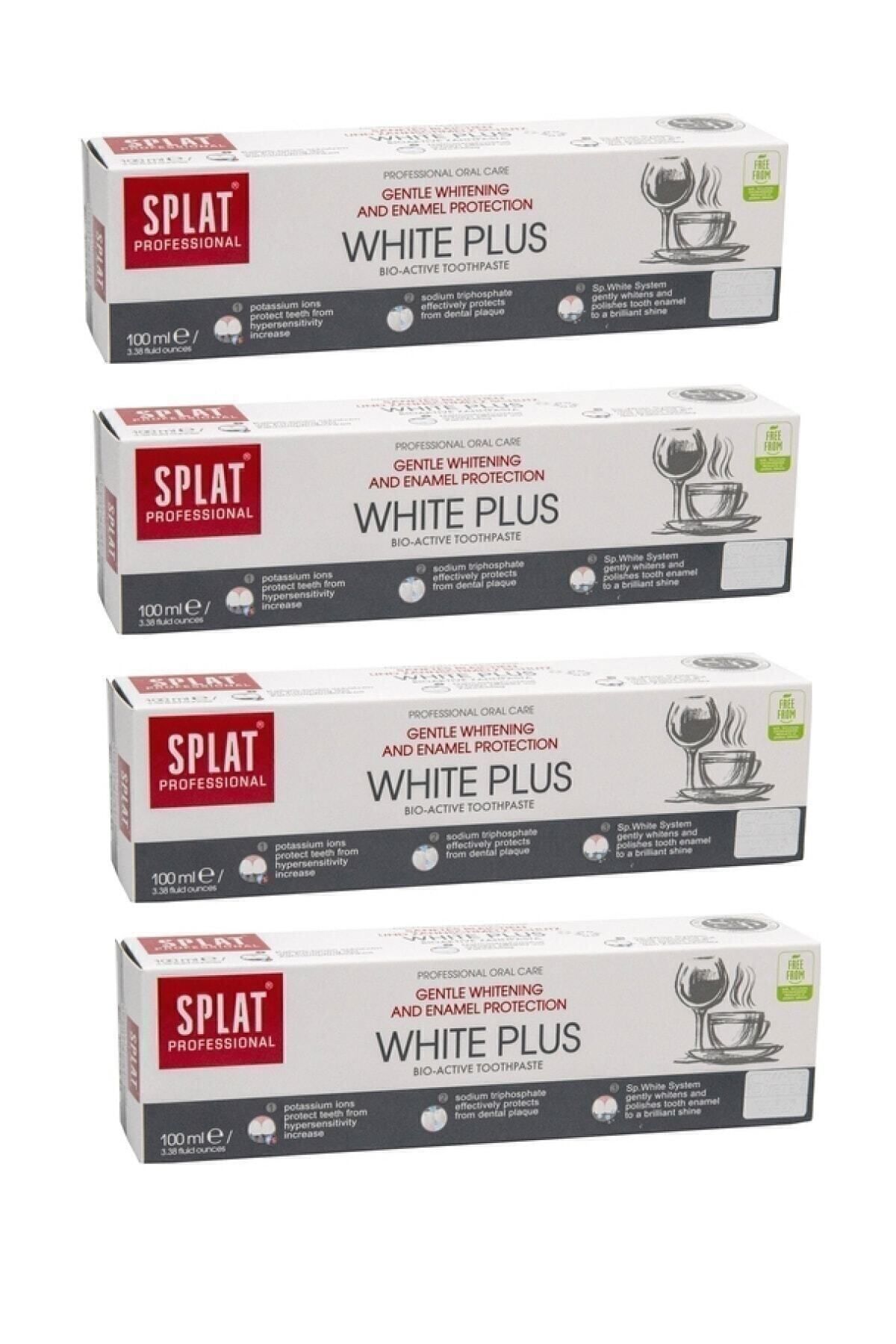 Splat White Plus 100 ml X4 Adet