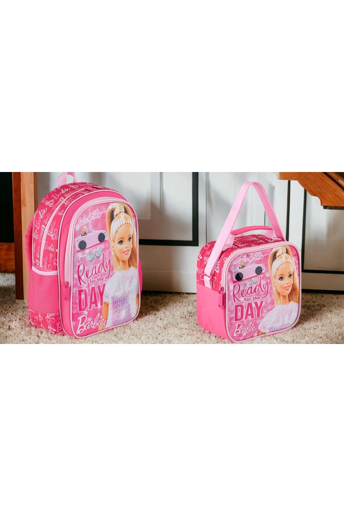 Barbie Lisanslı İlkokul Çantası HAWK ECHO READY ve Beslenme Çantası