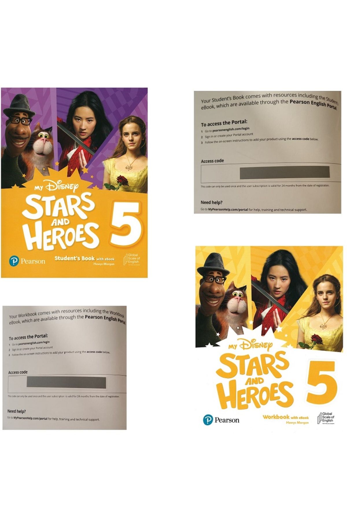 Pearson Education Yayıncılık My Disney Stars and Heroes 5 Student’s Book & Workbook with eBook