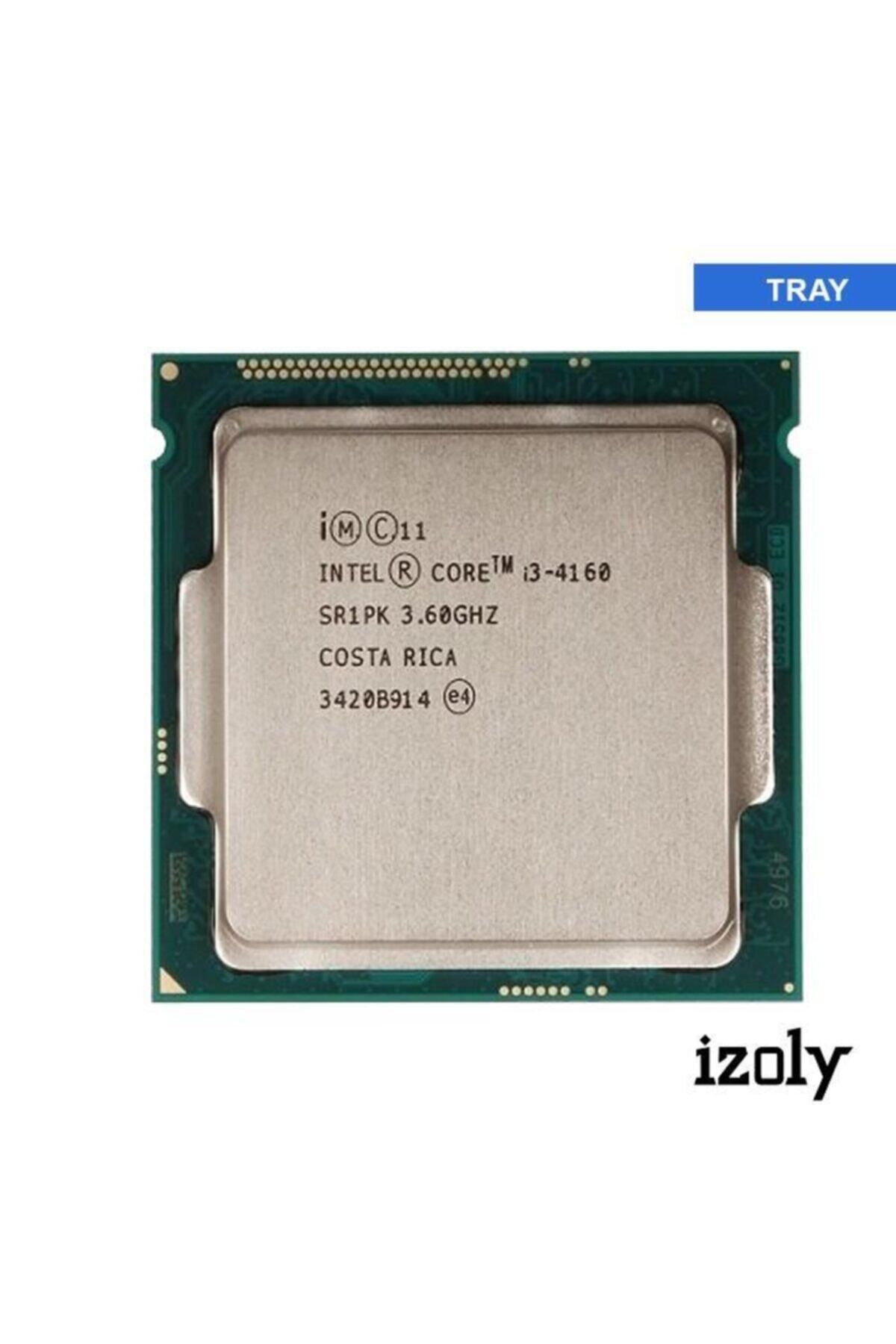 Intel Core I3-4160 3.6 Ghz Lga1150 3mb 54w Işlemci Tray Kutusuz