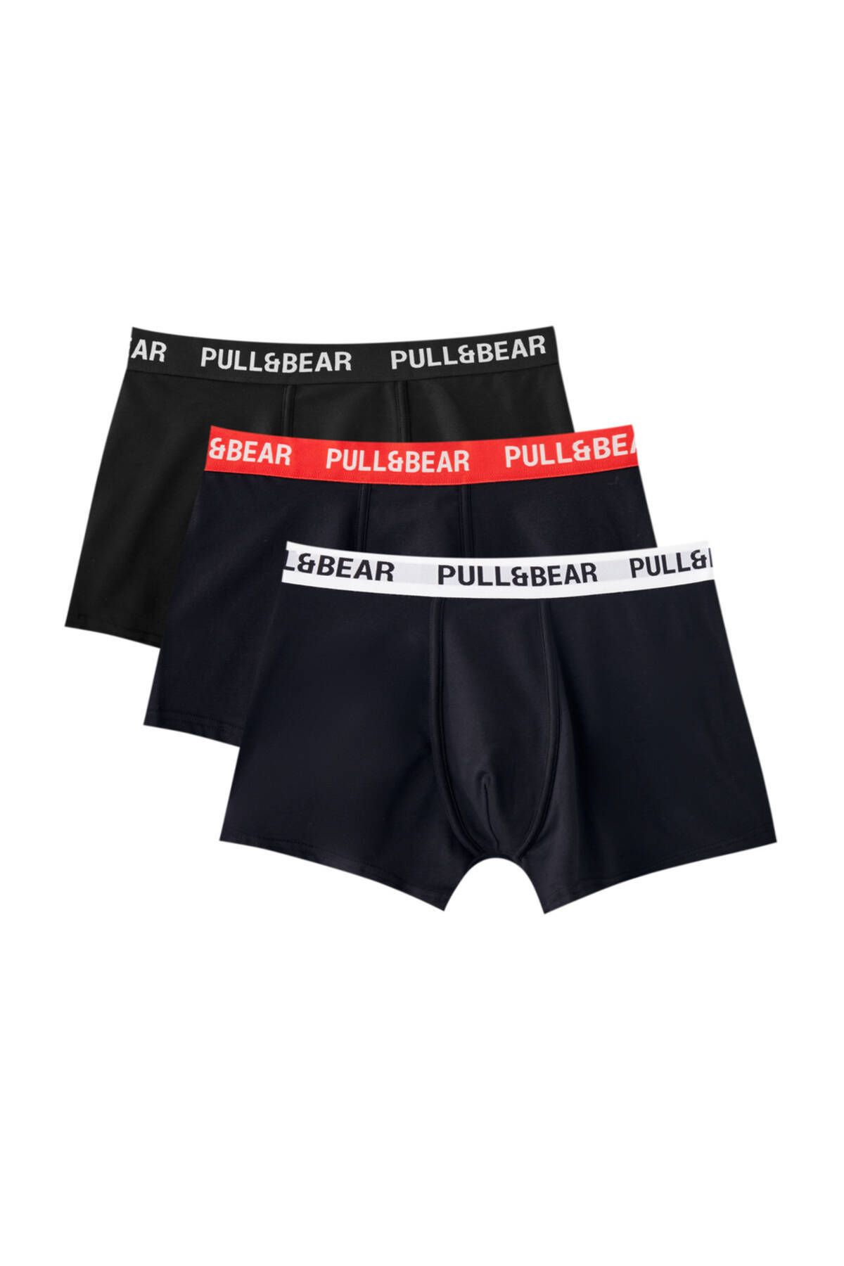 Pull & Bear 3'lü boxer paketi