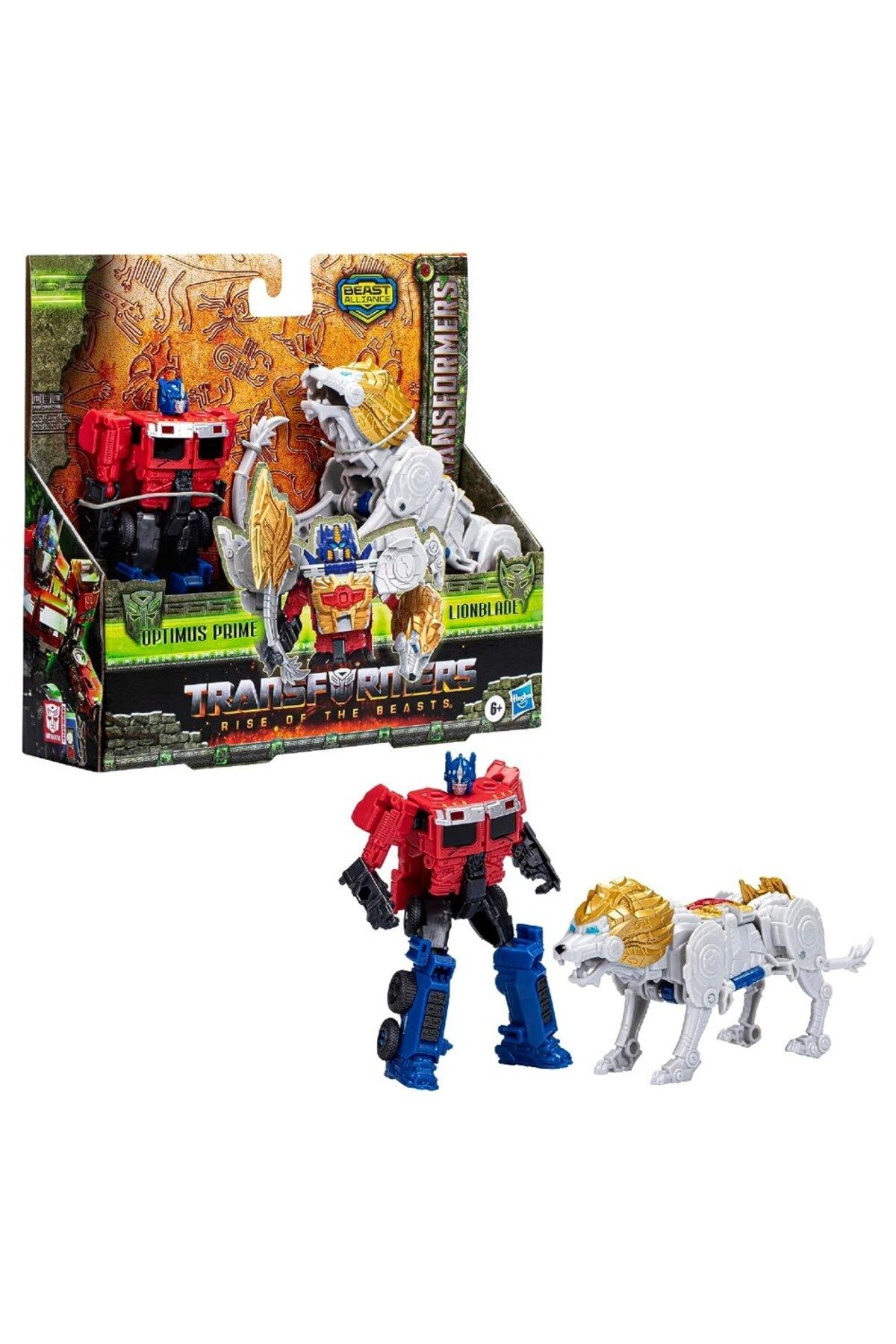 transformers Rise Of The Beasts İkili Figür Optimus Prime & Lionblade