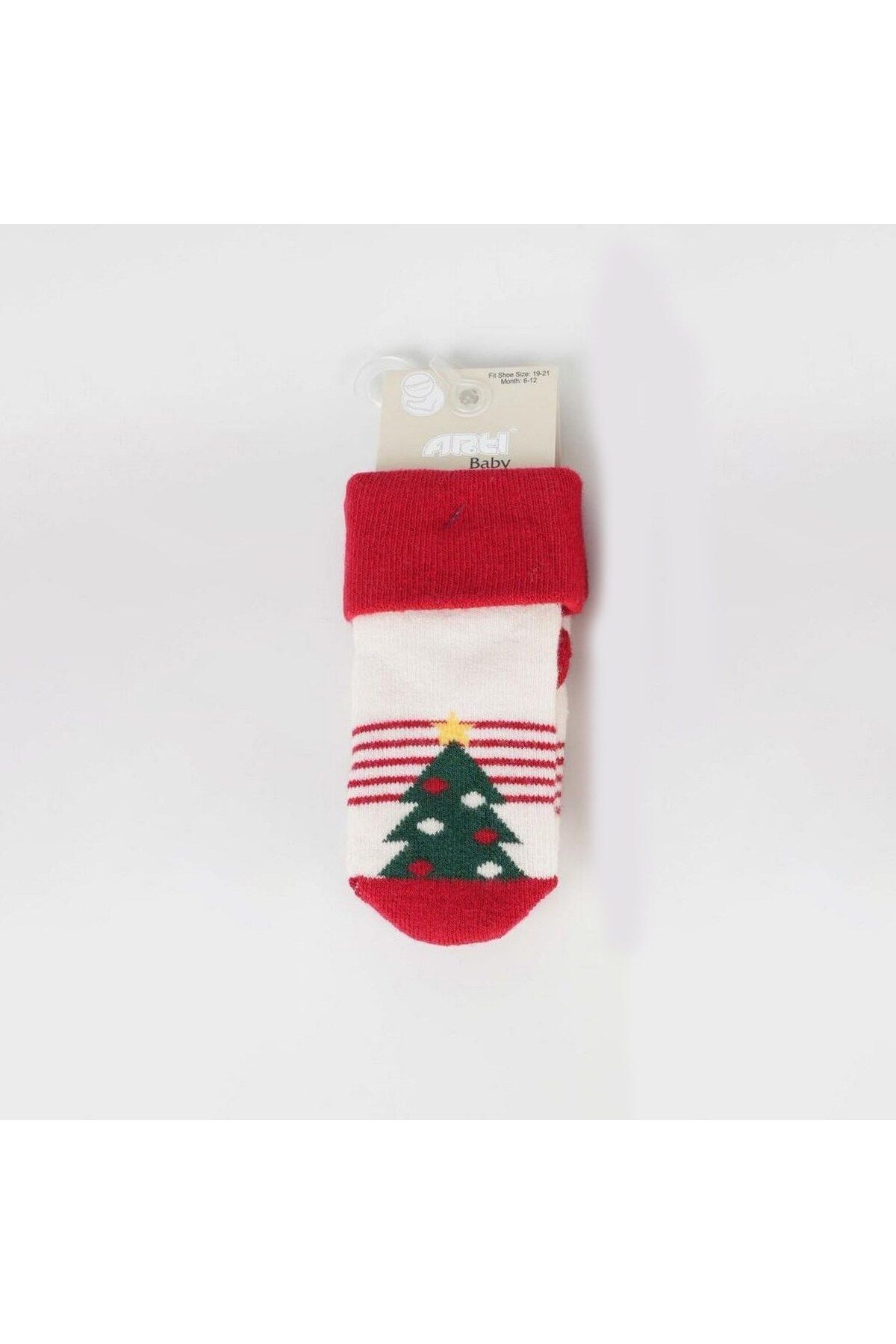 Artı Artı Kids Santa Havlu Bebek Soket Çorap 450123