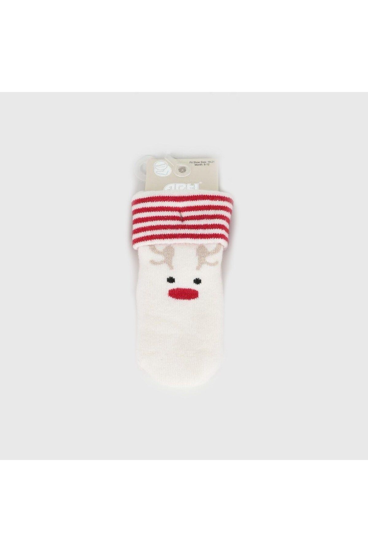 Artı Artı Kids Santa Havlu Bebek Soket Çorap 450123