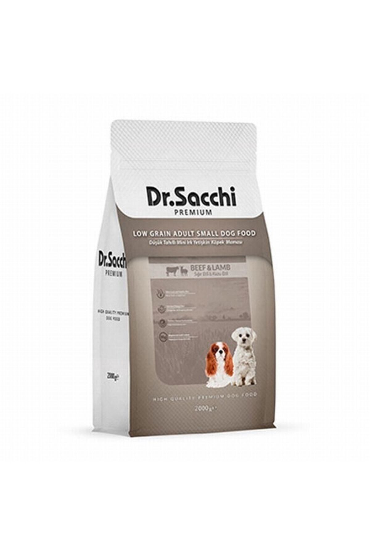 Dr. Sacchi Dr.sacchi Premium Düşük Tahıllı Sığır Etli & Kuzu Etli Mini Irk Köpek Maması 2 Kg