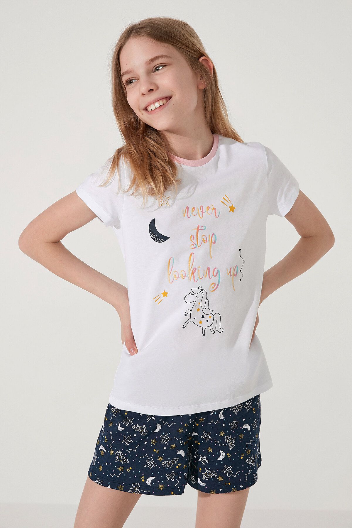 Penti Kız Çocuk Looking Up 2li Pijama Takımı