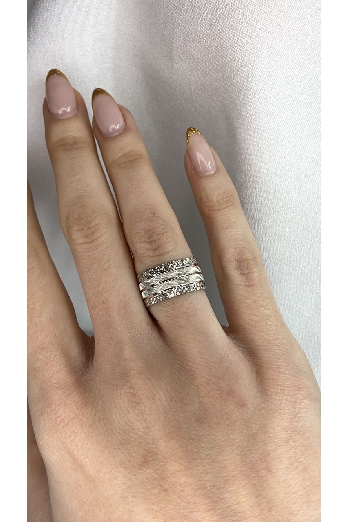 Selen’S Gümüş Gümüş Alyans Evlilik Yüzüğü Nişan Yüzüğü Söz Yüzüğü Çift Yüzüğü