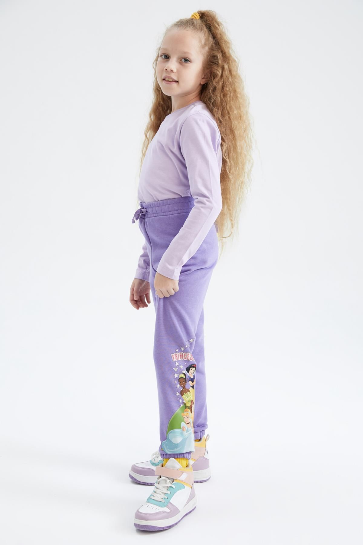 Defacto Kız Çocuk Disney Prenses Jogger Eşofman