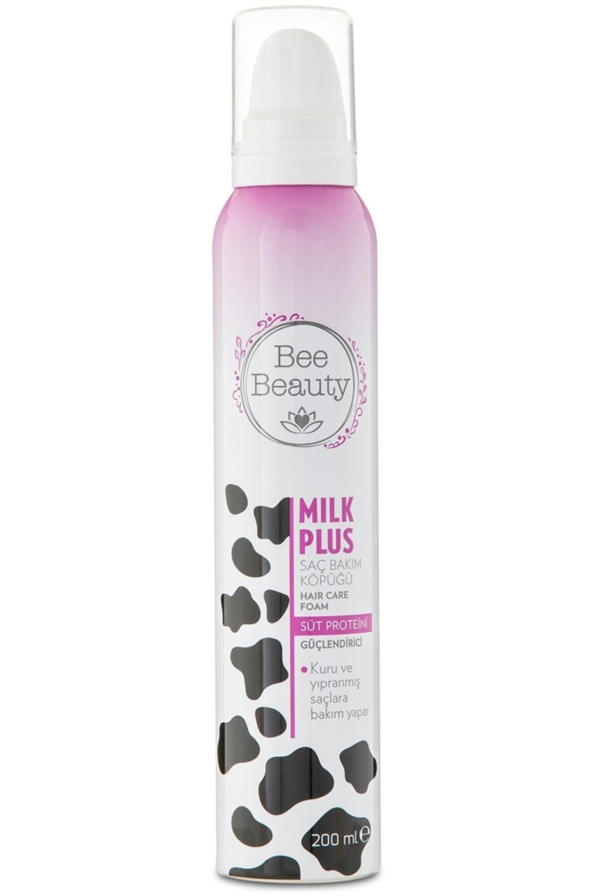 Bee Beauty Milk Plus Saç Bakım Köpüğü Süt Proteini 200 Ml