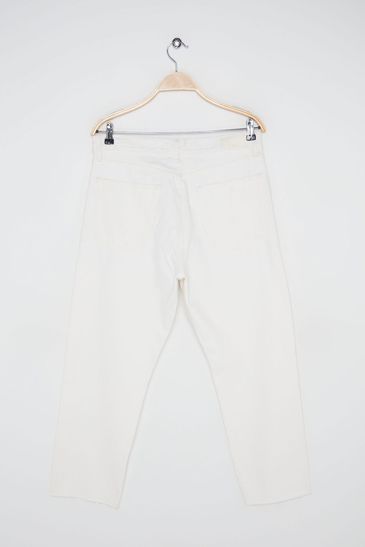 MANGO Kadın Beyaz Pantolon 17110814