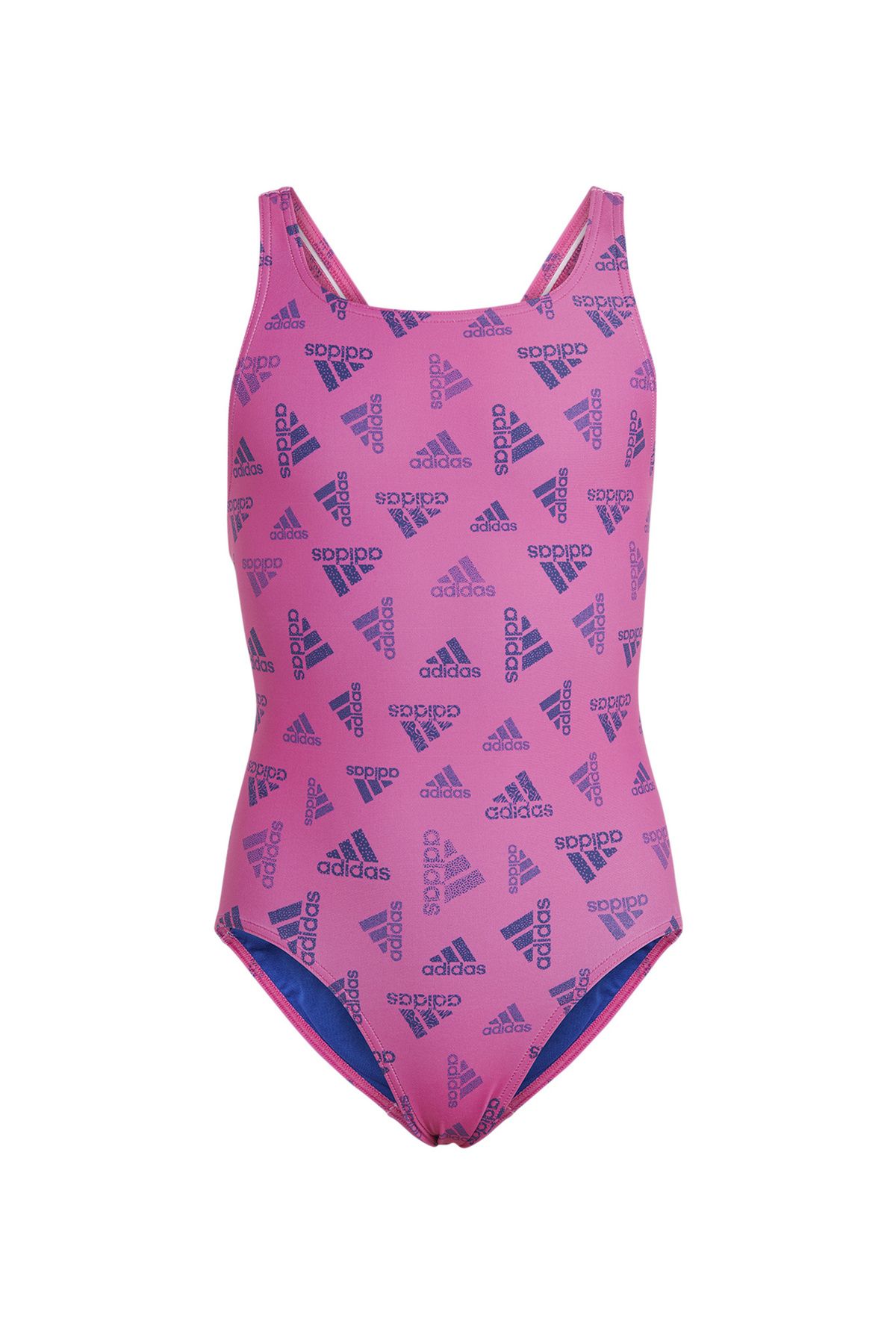 adidas Mavi Kız Çocuk Mayo IC7692 LOGO SWIMSUIT