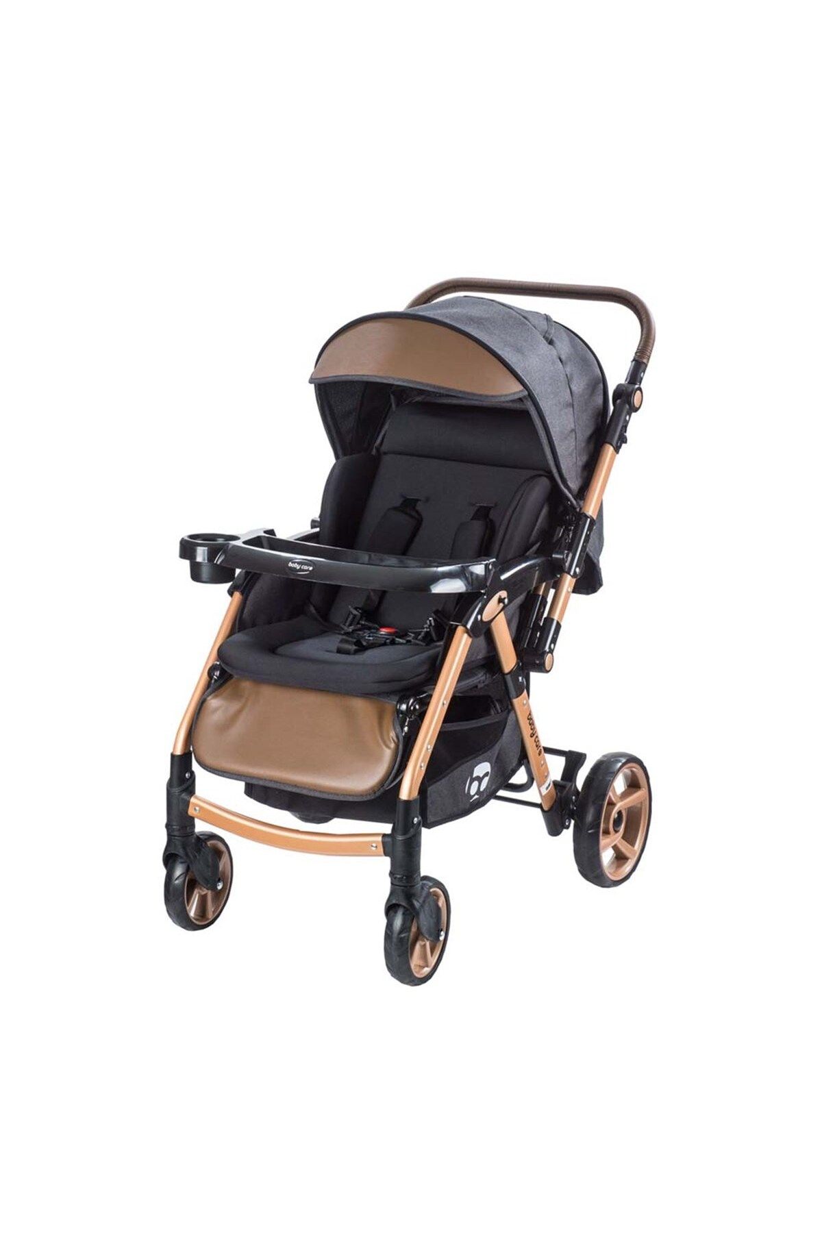 Baby Care 500 Combo Maxi Pro Bebek Arabası Gold-Siyah