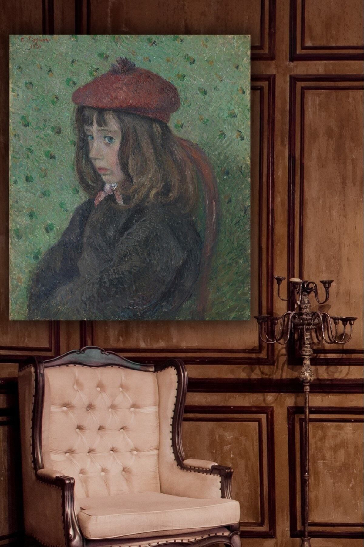 Hediyeler Kapında Portrait Of Felix Pissarro Kanvas Tablo ART00208