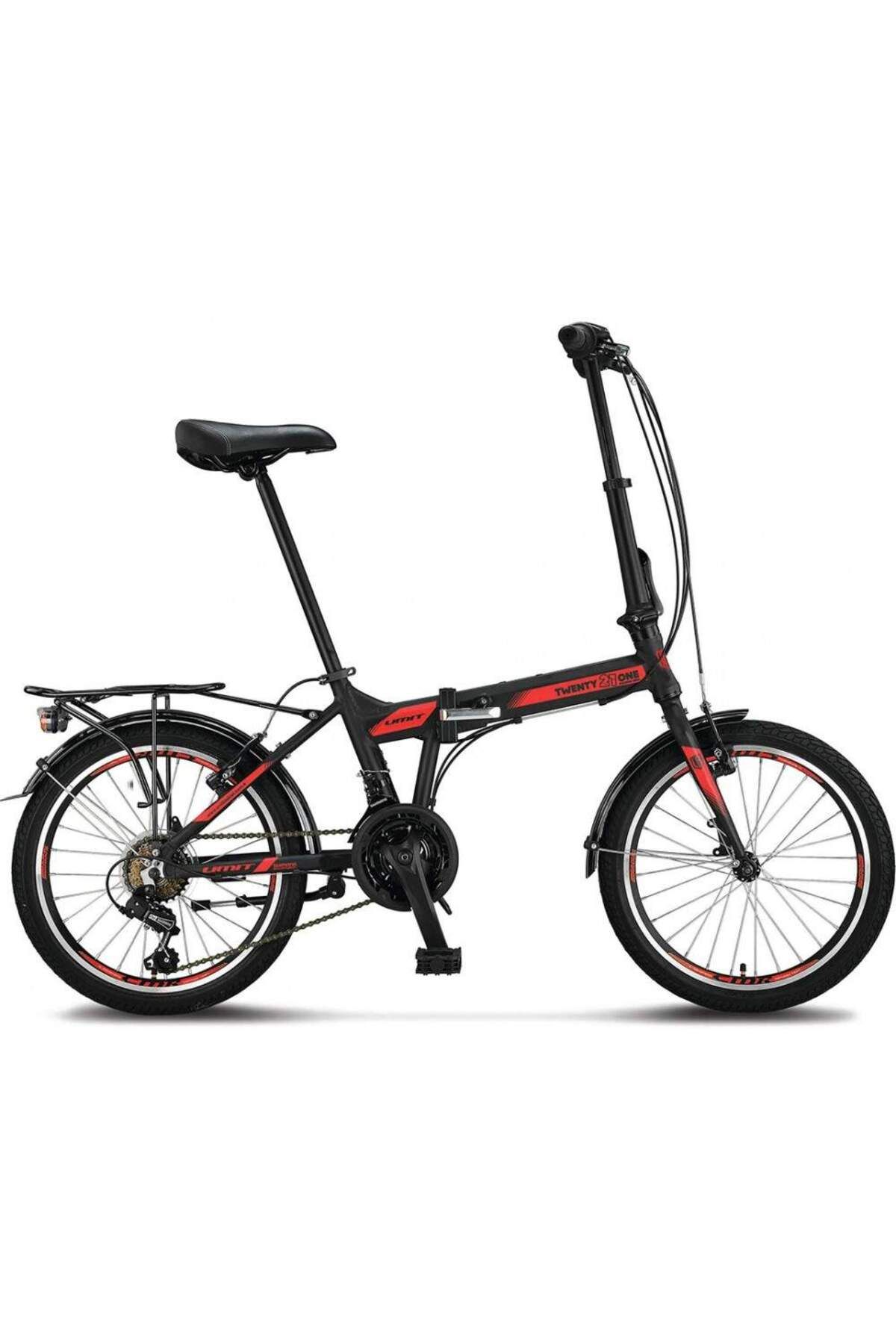 Ümit Bisiklet Ümit Folding 2033 Twenty One 20 Jant Vb 21V Katlanır Syh-Kırmızı