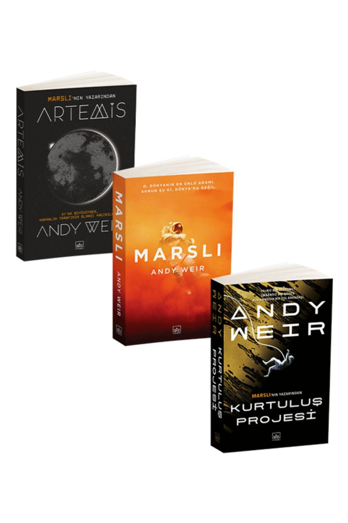 İthaki Yayınları Andy Weir 3 Kitap Takım
