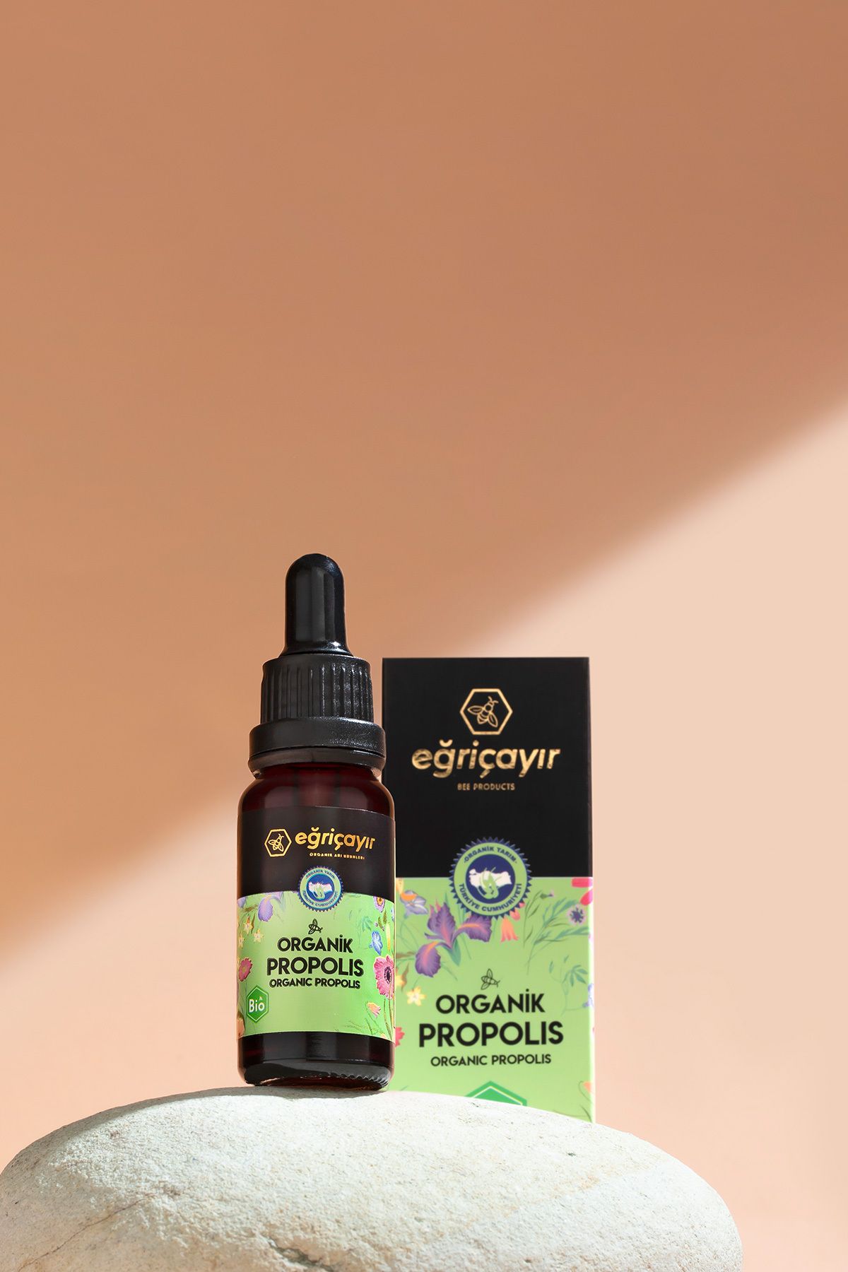 Eğriçayır Organik Alkol Bazlı Propolis Damla 20ml