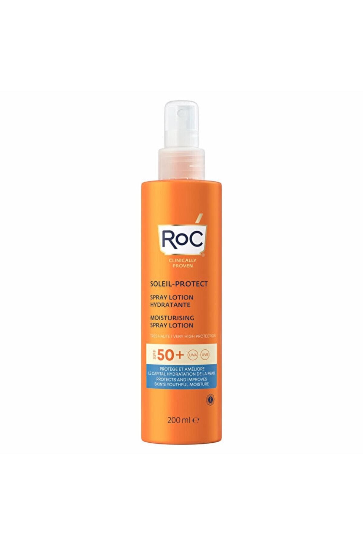 Roc Spray Sunscreen - Moisturizing SPF 50 - 200 ml DKÜrün313