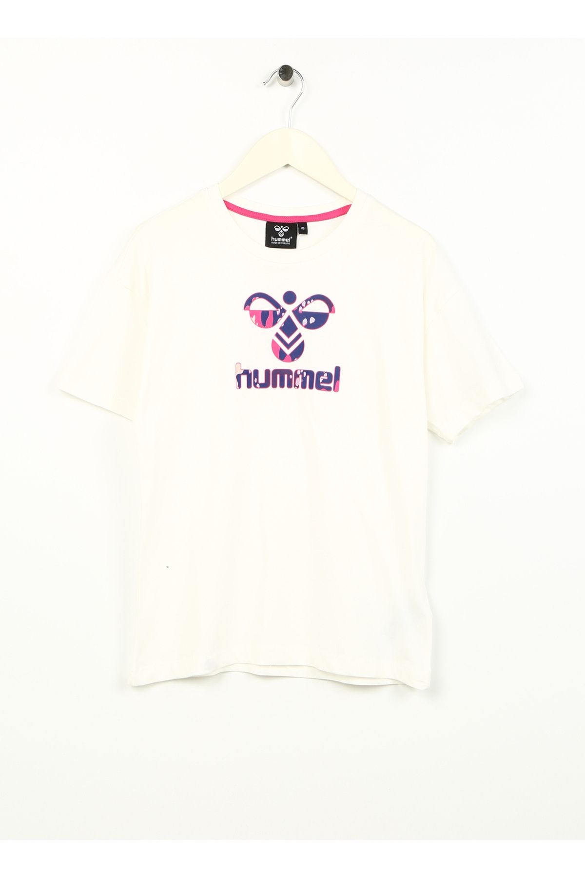hummel Beyaz Kadın T-Shirt 911725-9003 HMLGALANTHUS T-SHIRT S