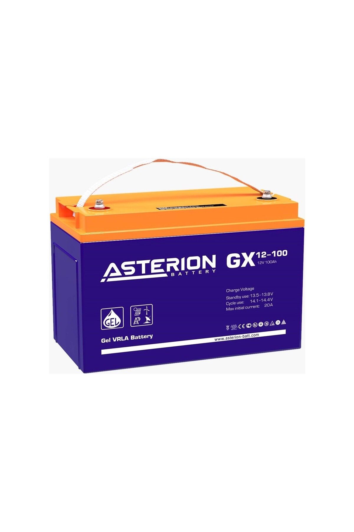Asterion Gx 12v 100Ah Jel Akü
