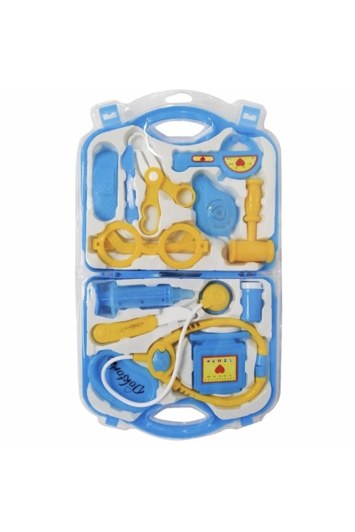 çınar oyuncak Çantalı Renkli Doktor Seti - Oyuncak Doktor Seti