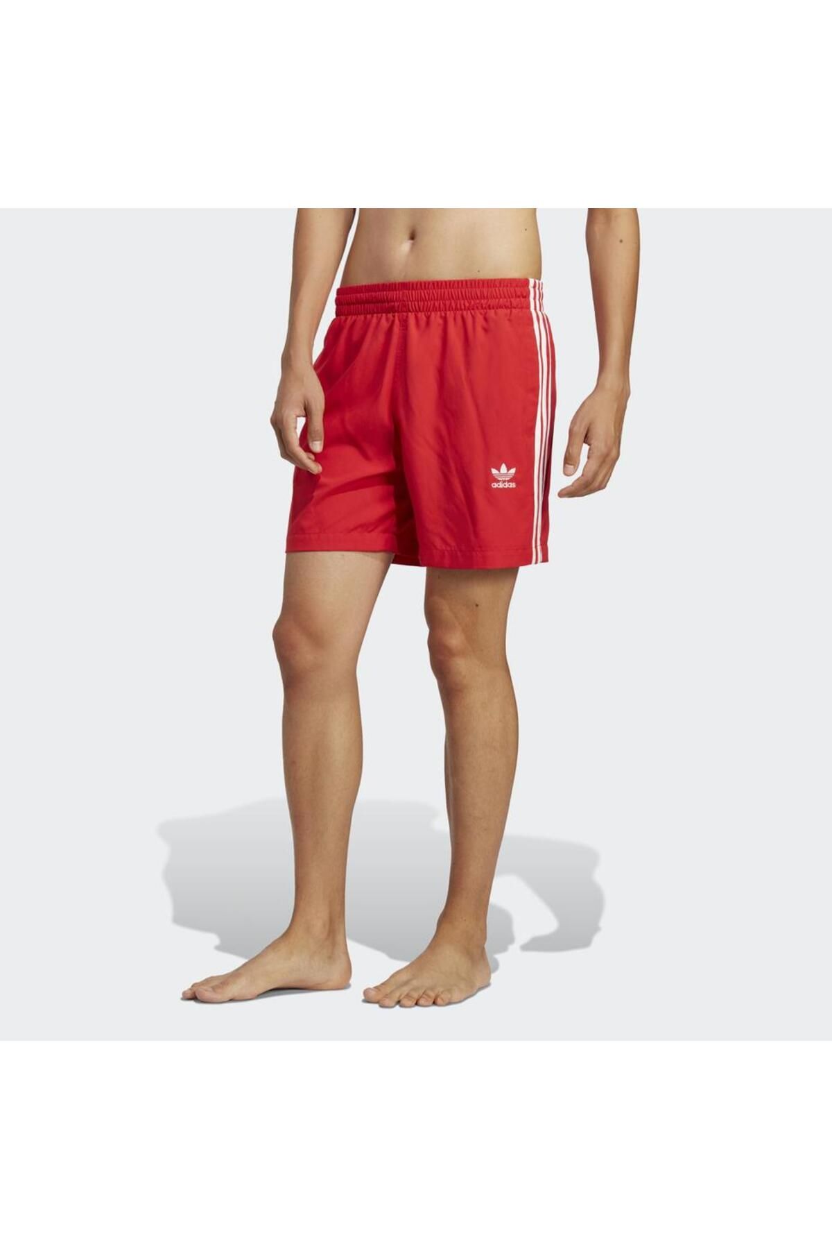 adidas Originals Adicolor Erkek Kırmızı Mayo Şort (H44768)