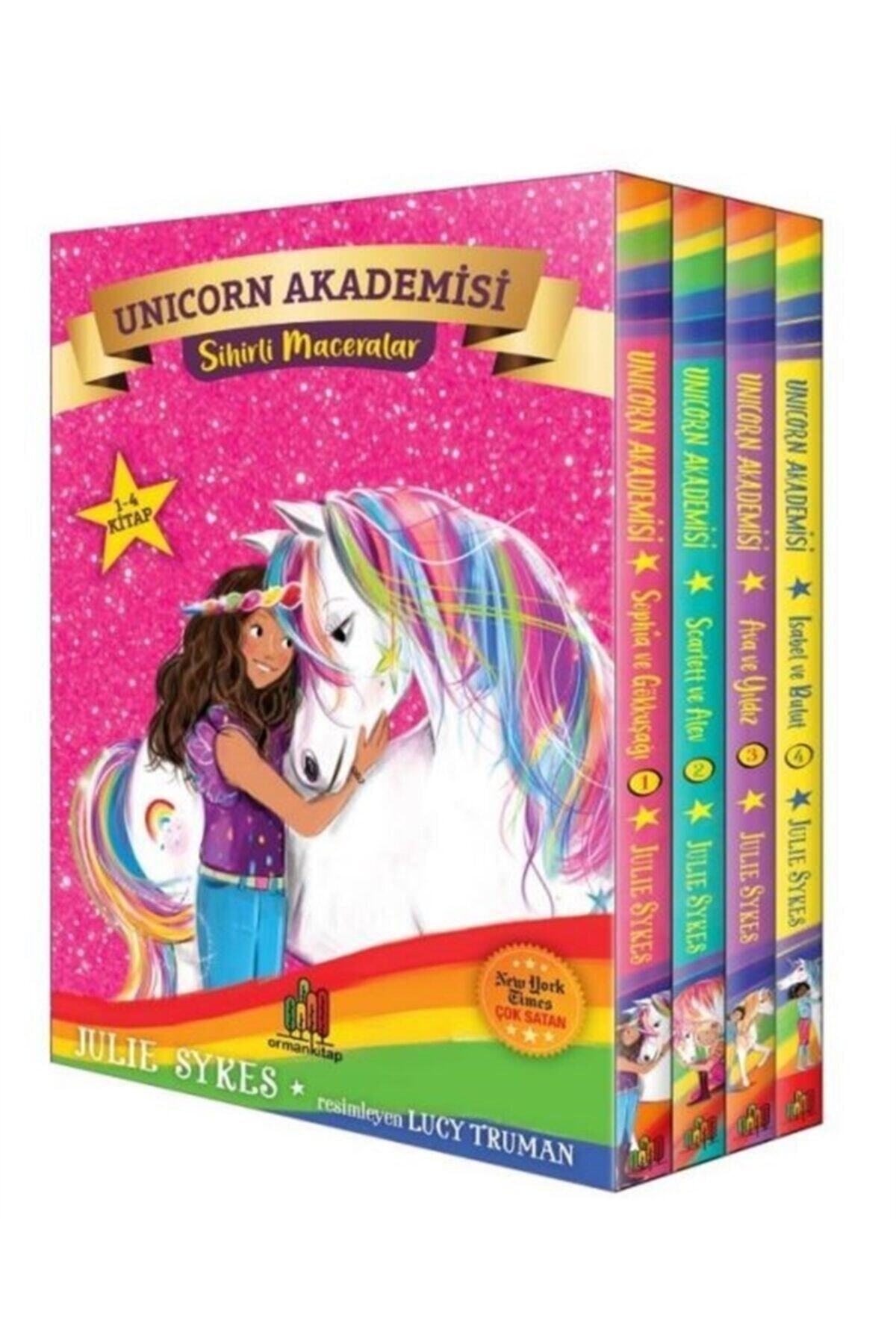 Orman Kitap Sihirli Maceralar - Unicorn Akademisi Seti (4 Kitap Takım) - Julie Sykes 9786057486684