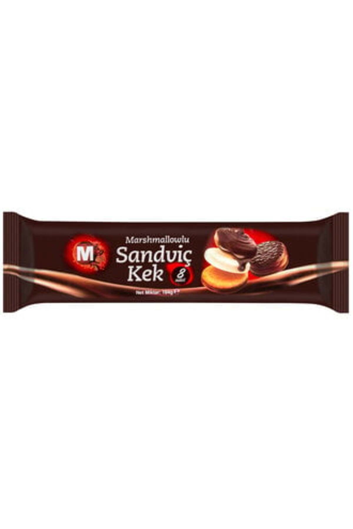 Migros Marshmallowlu Sandviç Kek 8'li 184 G ( 1 ADET )