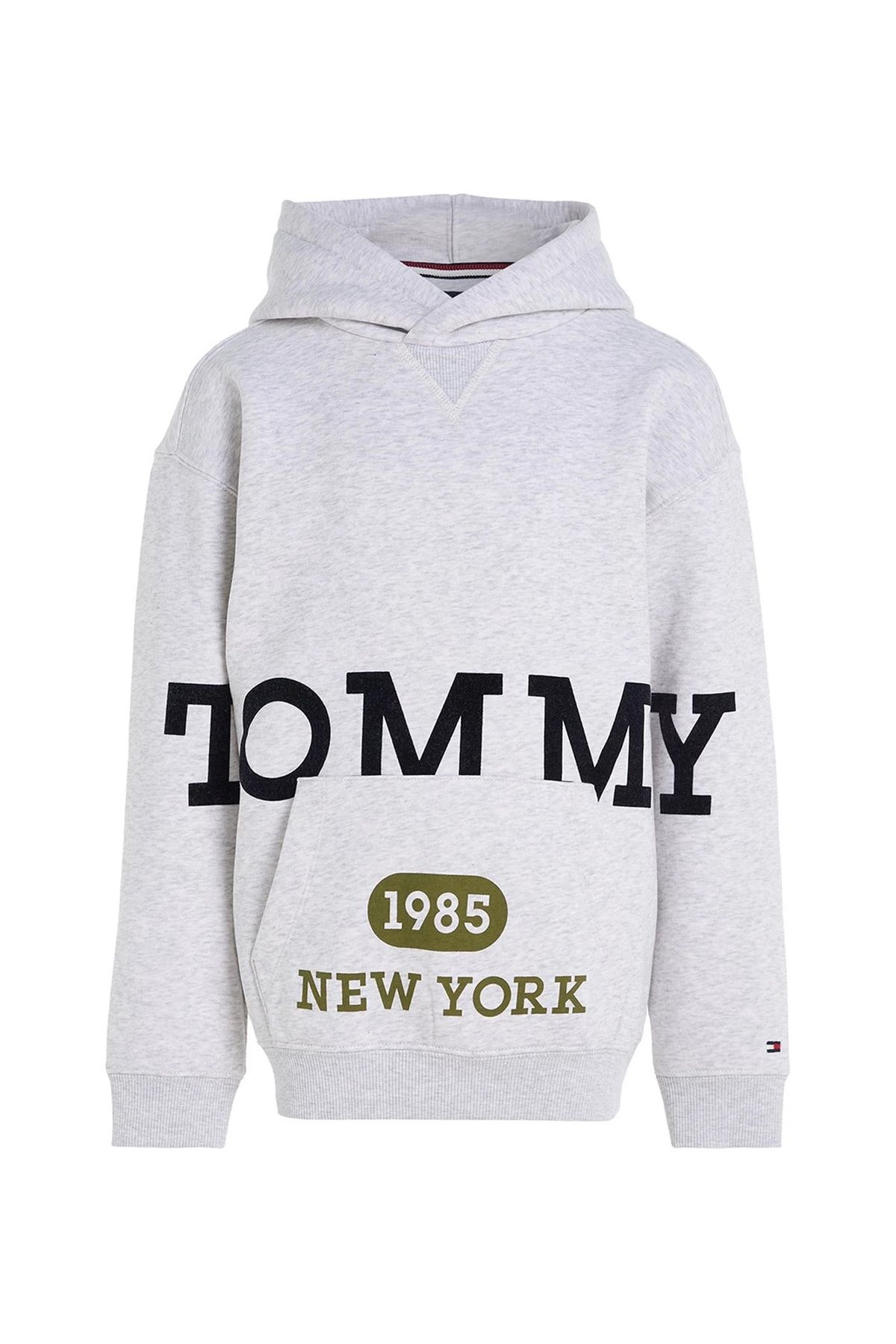 Tommy Hilfiger Gri Erkek Çocuk Sweatshirt KB0KB08498P1N