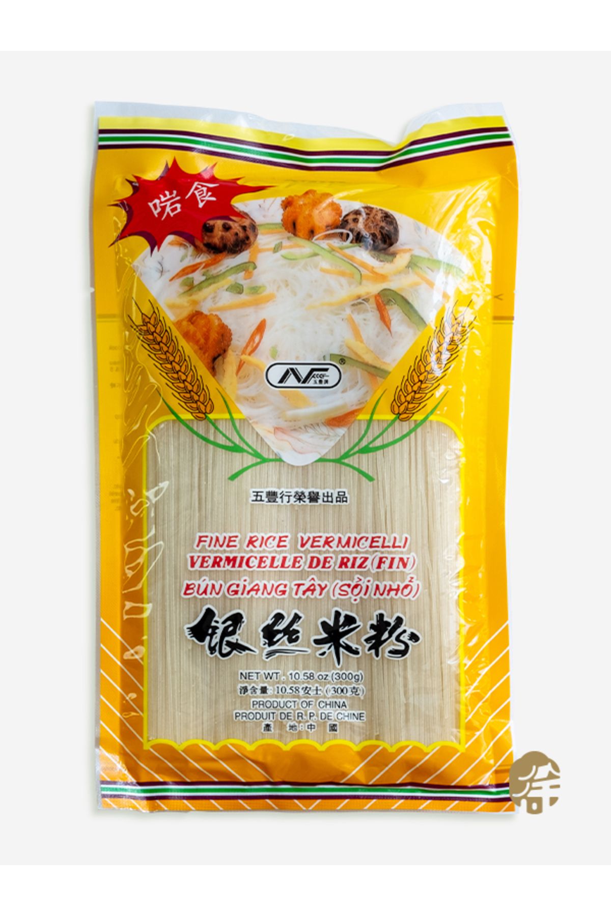 XUSHI GIDA Ince Pirinç Eriştesi ( Fine Rice Vermicelli ) - 300g