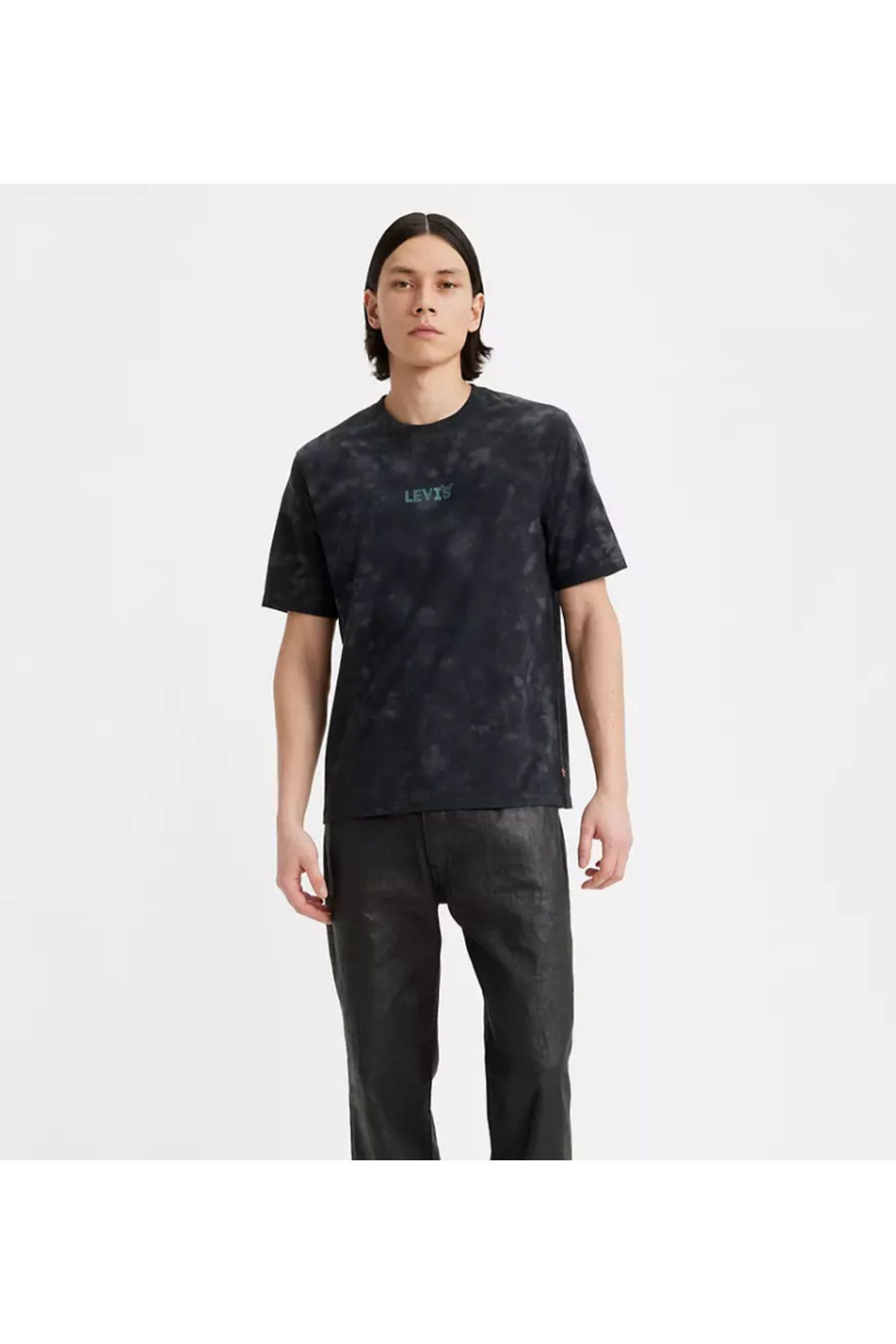 Levi's RELAXED FIT GRAPHIC TEE HEADLINE BLUE MIST GD