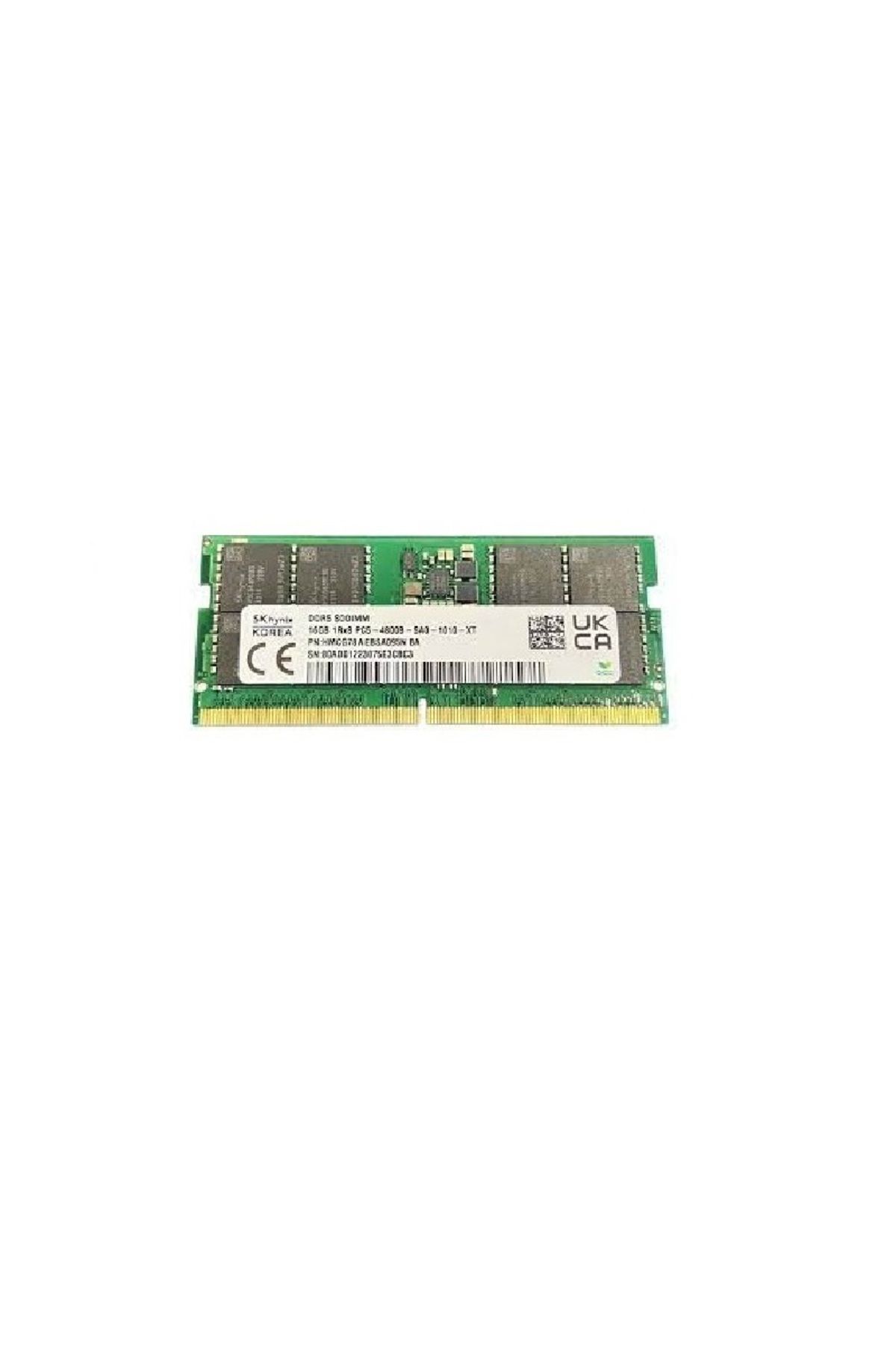 Hynix SK HYNIX 16GB DDR5 4800MHZ CL40 NOTEBOOK RAM HMCG78AEBSA095N (KUTUSUZ)