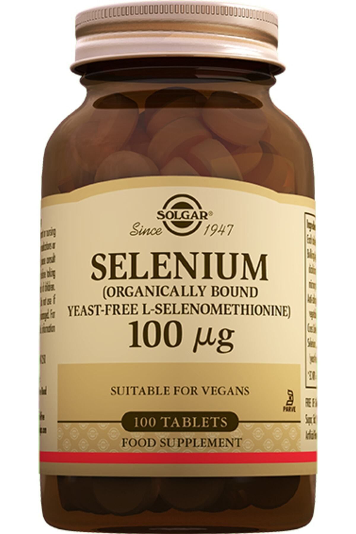 Solgar Selenium 100 Mcg 100 Tablet Selenyum