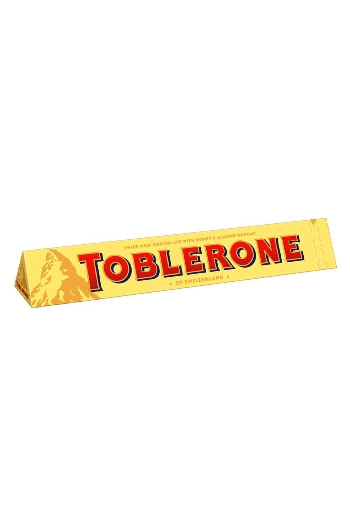 Toblerone Ballı Badem Parçacıklı Sütlü Çikolata 100 gr. X 4 ADET