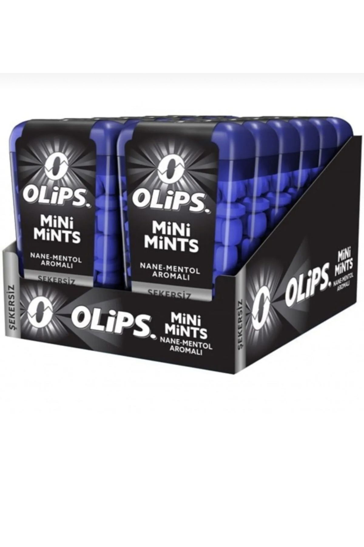 Olips Mini mints nane mentol aromalı şekersiz 1 kutu12 adet
