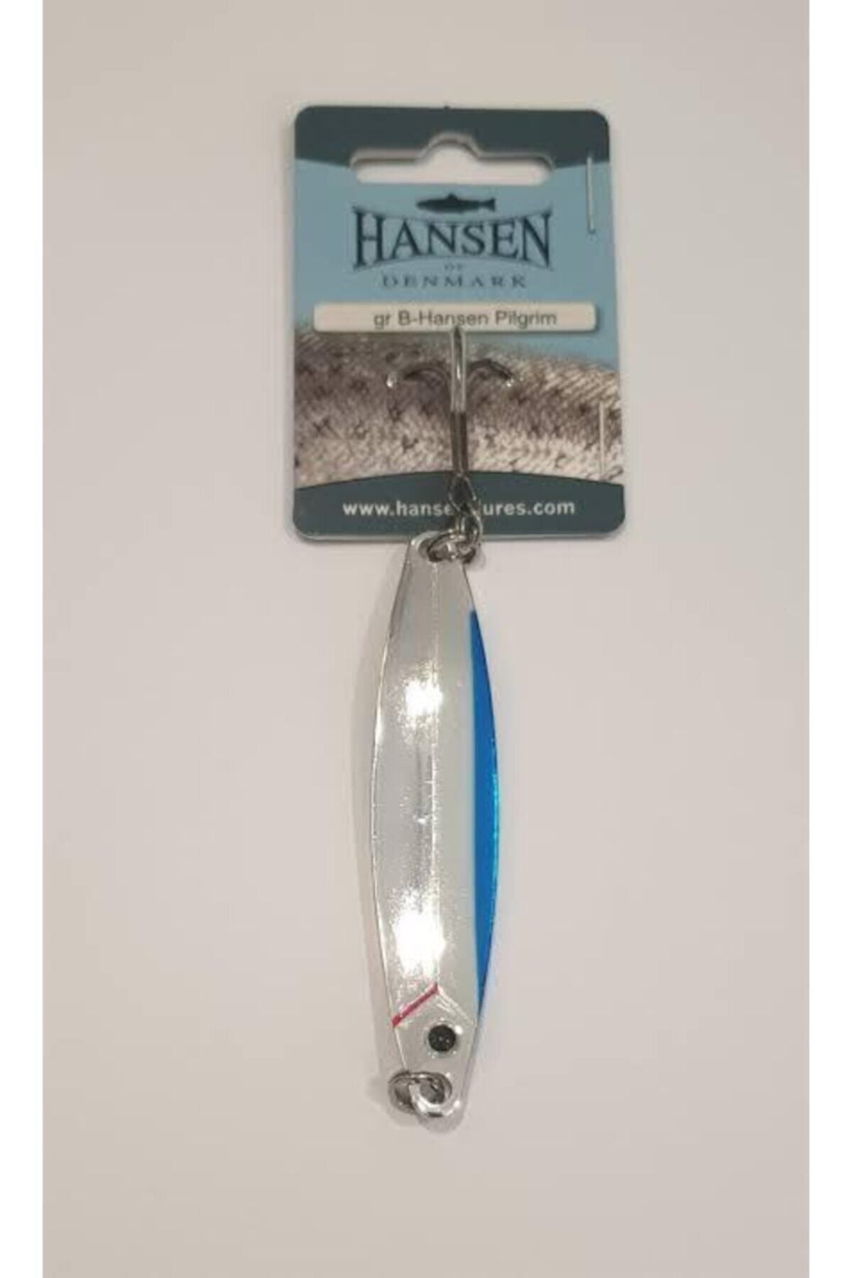Okuma Hansen Pilgrim 6.1cm 10g Kaşık Silver/blue