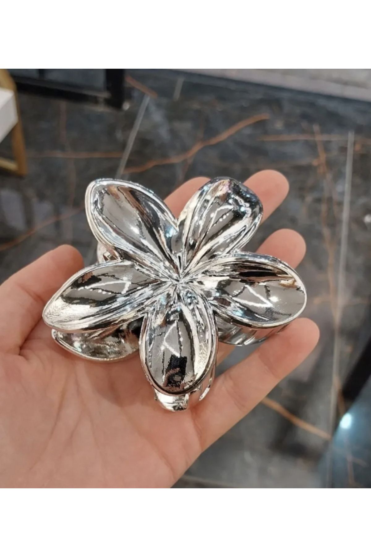 Barbie Gümüş-Silver Lotus Toka