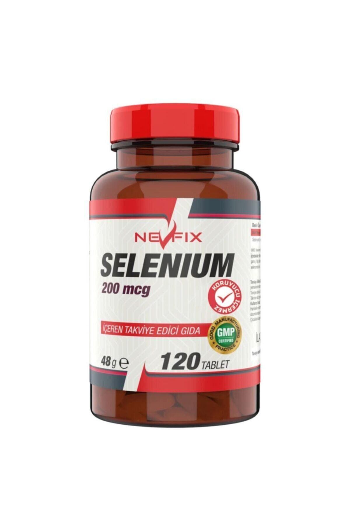 Nevfix Selenyum 200 Mcg 120 Tablet Selenium