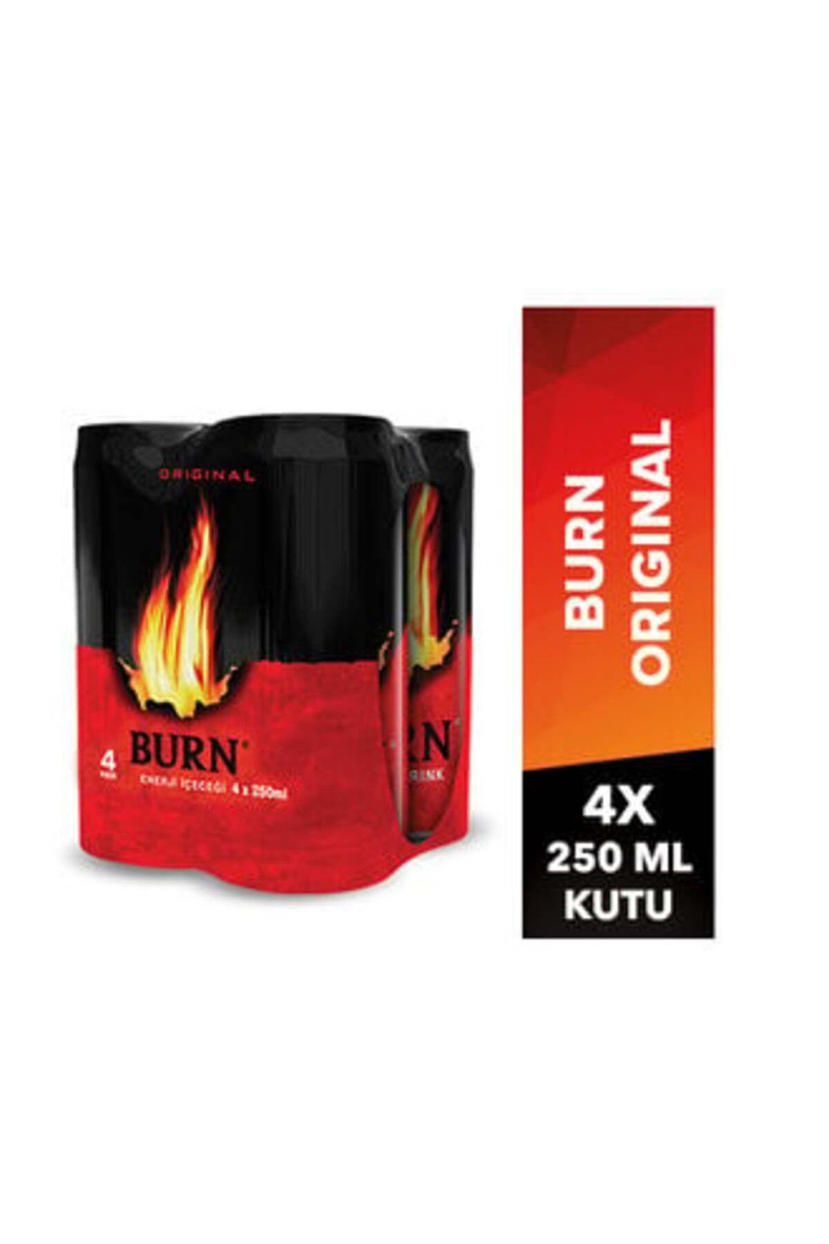 Burn 4X250 Ml ( 1 ADET )