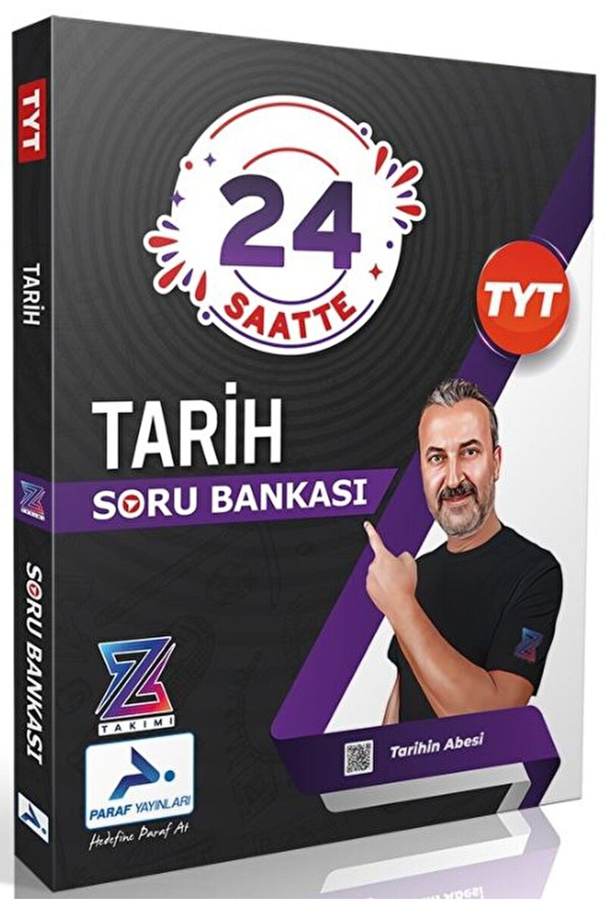 PRF Paraf Yayınları Tarihin Abesi Z Takımı TYT Tarih Video Soru Bankası / Kolektif / Paraf Yayınları / 9786257423922